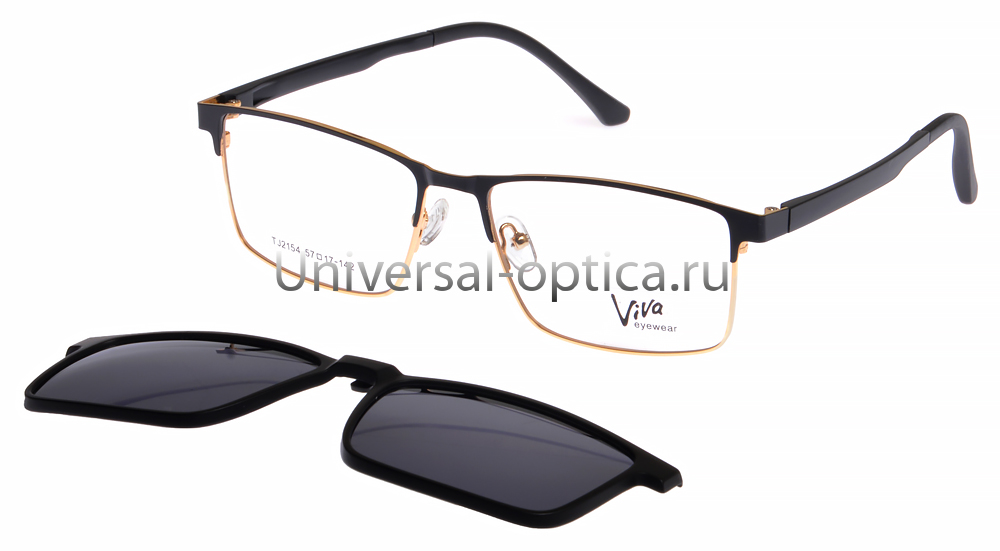Оправа металлическая Viva TJ2154 c. 3 + клипса (Pl) от Торгового дома Универсал || universal-optica.ru