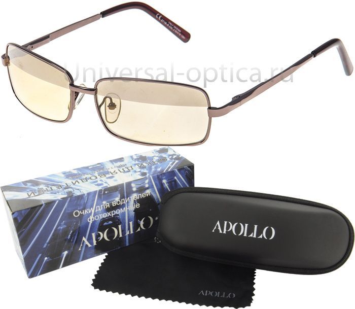2718-A очки для водителей Apollo (ф/х мин.) (+футл.) от Торгового дома Универсал || universal-optica.ru