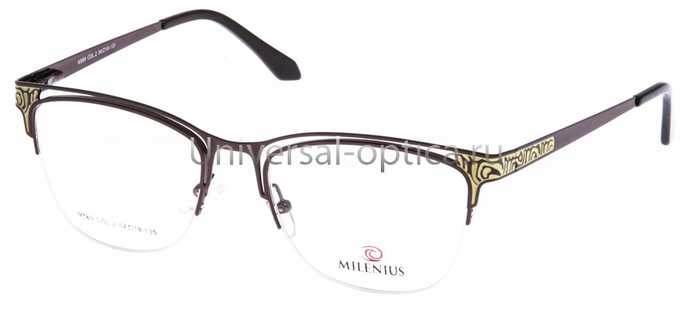 Оправа металлическая Milenius 569 col. 2 от Торгового дома Универсал || universal-optica.ru
