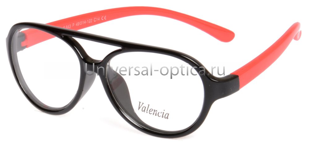 Оправа детская пластиковая Valencia 843 c. 14 от Торгового дома Универсал || universal-optica.ru