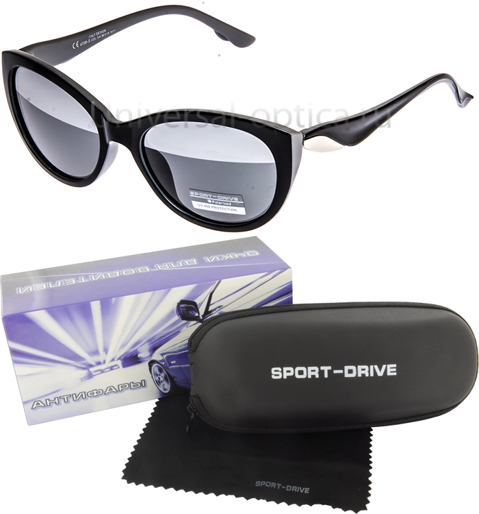 4708-s-PL очки для водителей Sport-drive (+футл.) col. 5/4, линза сер. от Торгового дома Универсал || universal-optica.ru