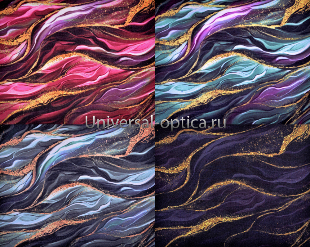 Салфетка из MF "УНИВЕРСАЛ" в индивидуальной упаковке (4шт.) Волны (15*18см) от Торгового дома Универсал || universal-optica.ru