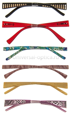 Заушник пластик в ассортименте с флексами (1 пара) от Торгового дома Универсал || universal-optica.ru