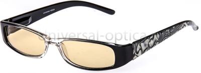 2004-4 очки для работы на комп. Universal (меланин) в футляре 0.00 от Торгового дома Универсал || universal-optica.ru