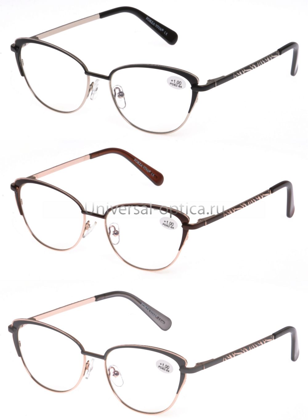 1219 очки корригирующие Forza Viva (для работы за комп.) от Торгового дома Универсал || universal-optica.ru