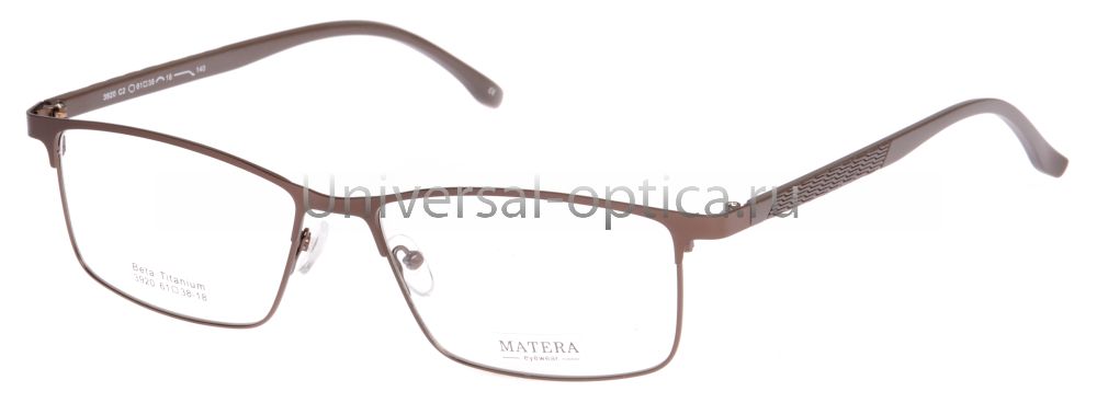 Оправа металлическая Matera 3920 col. 2 от Торгового дома Универсал || universal-optica.ru