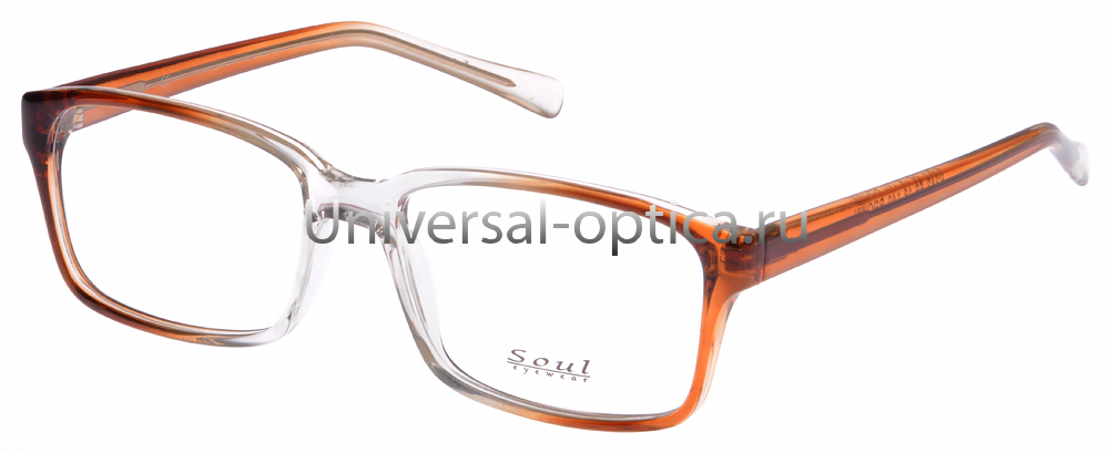 Оправа полимерная Soul S343 col. BROWN от Торгового дома Универсал || universal-optica.ru