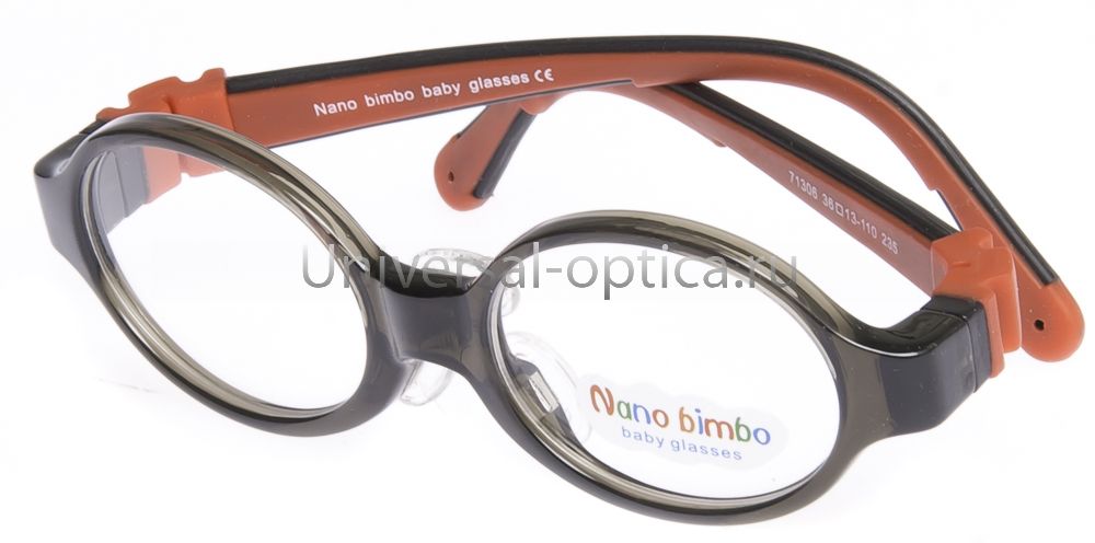 Оправа детская пластиковая Nano Bimbo 71306 col. 235 (мягк. флекс) от Торгового дома Универсал || universal-optica.ru