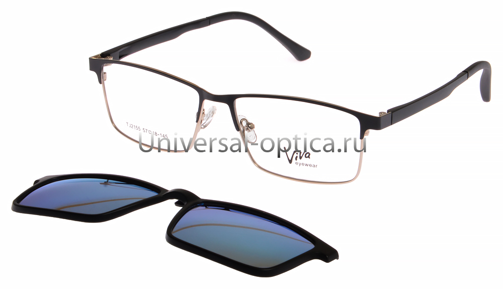 Оправа металлическая Viva TJ2155 c. 2 + клипса (Pl) от Торгового дома Универсал || universal-optica.ru