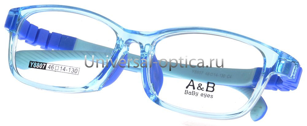 Оправа детская пластиковая A&B Y8807 col. 4 от Торгового дома Универсал || universal-optica.ru