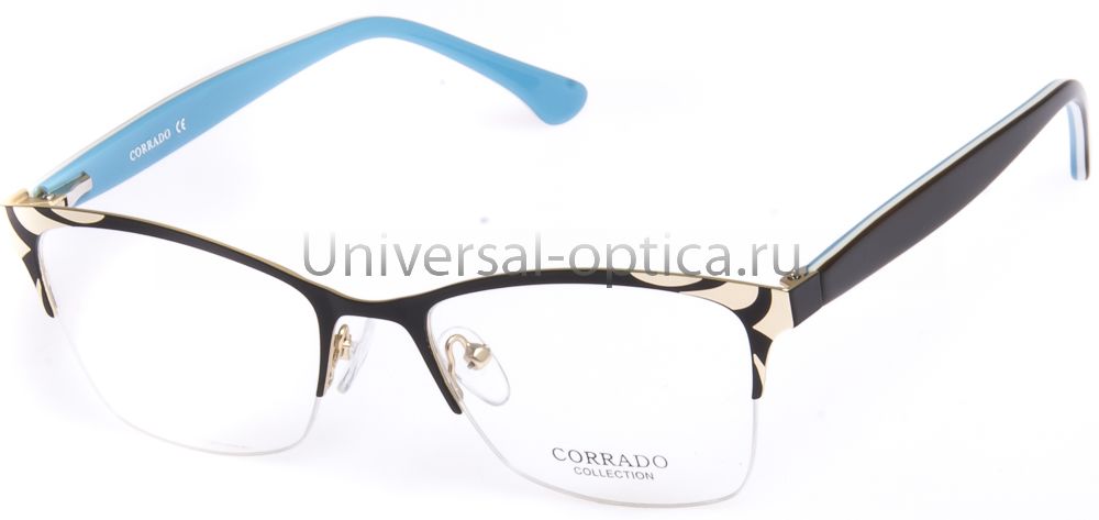 Оправа металлическая Corrado 9014 col. 17 от Торгового дома Универсал || universal-optica.ru