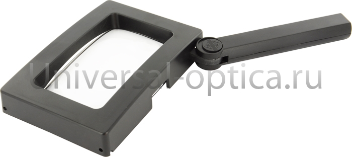 Лупа полимерная 17/2 -50*100 (х3, х6) биф. с подсв. складн. (6) (yt80425) от Торгового дома Универсал || universal-optica.ru