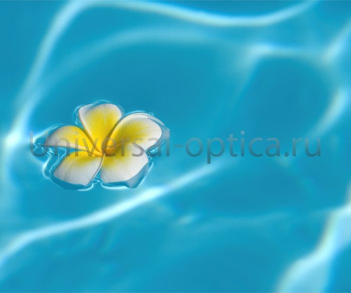 Салфетка из MF "УНИВЕРСАЛ" в ИУ (4шт.) Плавающий цветок (15*18см) от Торгового дома Универсал || universal-optica.ru