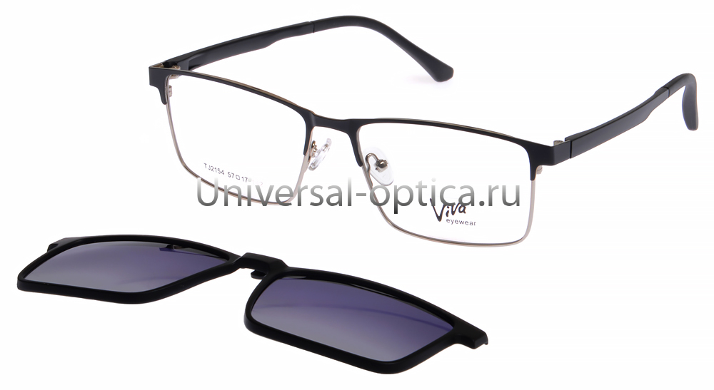 Оправа металлическая Viva TJ2154 c. 2 + клипса (Pl) от Торгового дома Универсал || universal-optica.ru