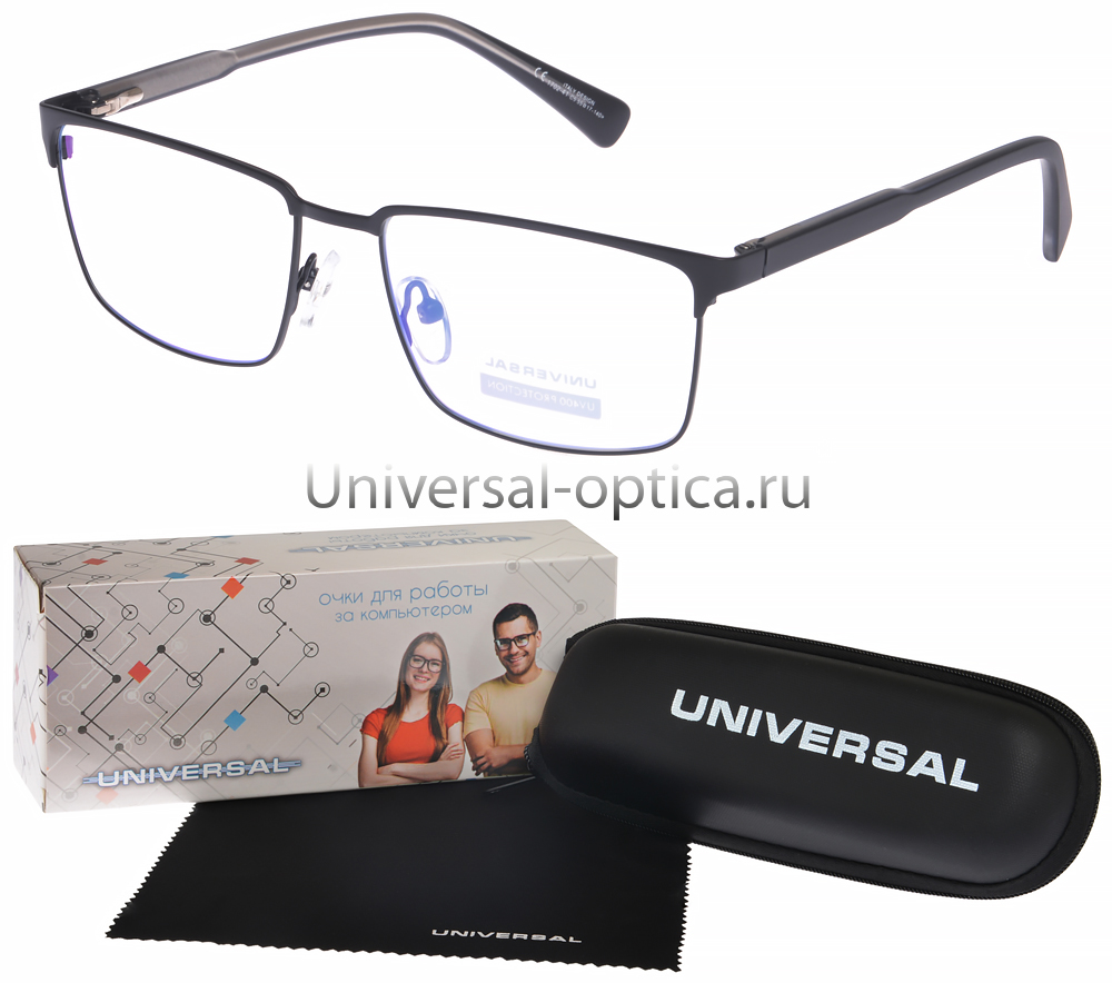 1702-41 очки для работы за компьютером Universal (EMI-покрытие) в футляре 0.00 от Торгового дома Универсал || universal-optica.ru