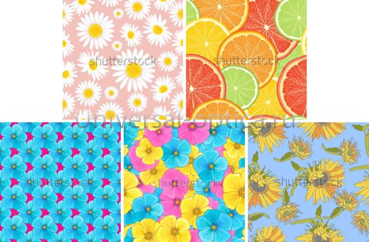 Салфетка из MF "УНИВЕРСАЛ" в индивидуальной упаковке (5шт.) Коллаж-2 (15*18см) Китай от Торгового дома Универсал || universal-optica.ru