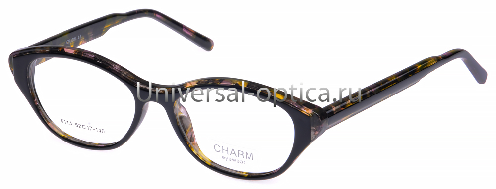 Оправа полимерная Charm/Шарм 611A col. 1 от Торгового дома Универсал || universal-optica.ru
