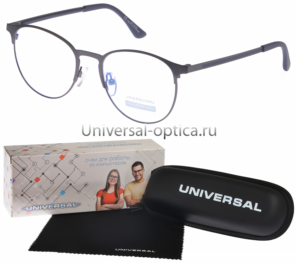 7702-41 очки для работы за комп. Universal (EMI-покр.) (+футл.) 0.00 от Торгового дома Универсал || universal-optica.ru