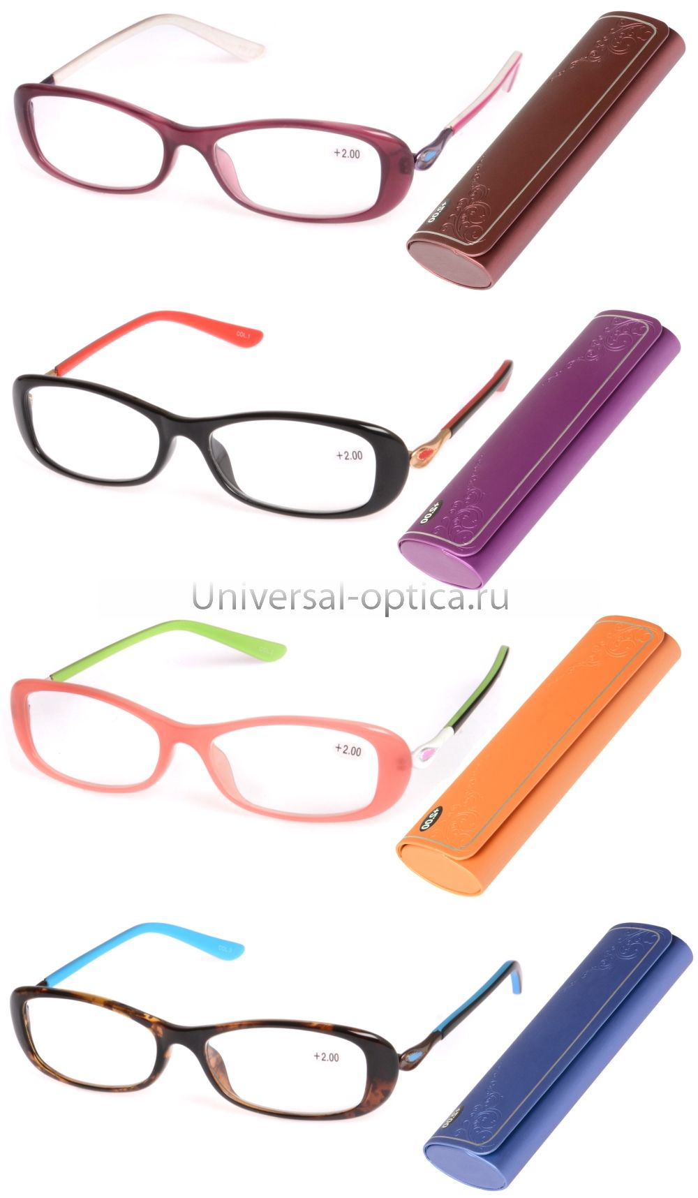 5835 очки корригирующие Fortuna в футляре от Торгового дома Универсал || universal-optica.ru