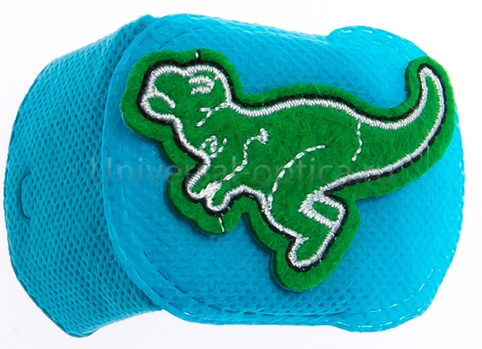 Тканевая накладка на очки (1 шт.) с вышивкой для мальчика (правая) от Торгового дома Универсал || universal-optica.ru