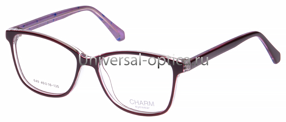 Оправа полимерная Charm/Шарм 649 c. 6 от Торгового дома Универсал || universal-optica.ru