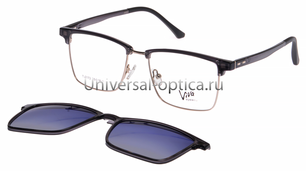 Оправа металлическая Viva TJ2172 c. 4 + клипса (Pl) от Торгового дома Универсал || universal-optica.ru