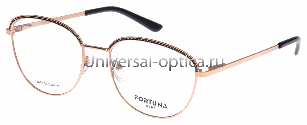 Оправа металлическая FORTUNA RARA C0012 от Торгового дома Универсал || universal-optica.ru