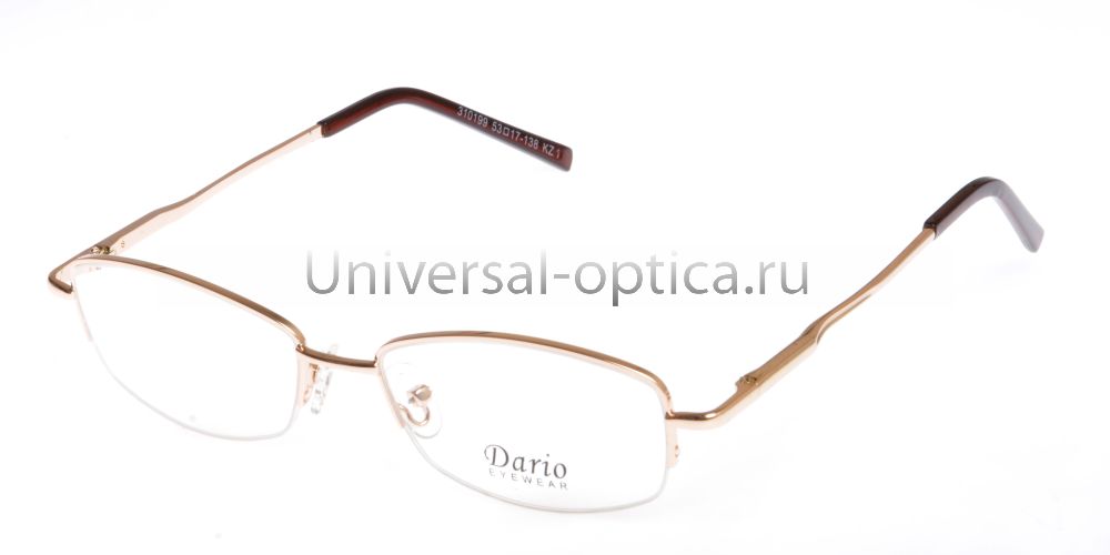 Оправа металлическая Dario 310199 c. KZ01 от Торгового дома Универсал || universal-optica.ru