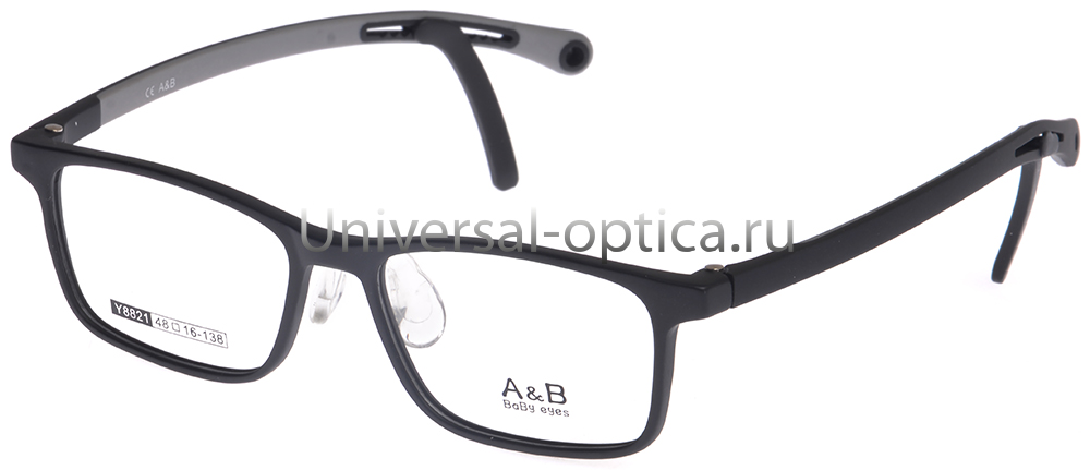 Оправа детская пластиковая A&B Y8821 col. 2 со стопперами от Торгового дома Универсал || universal-optica.ru