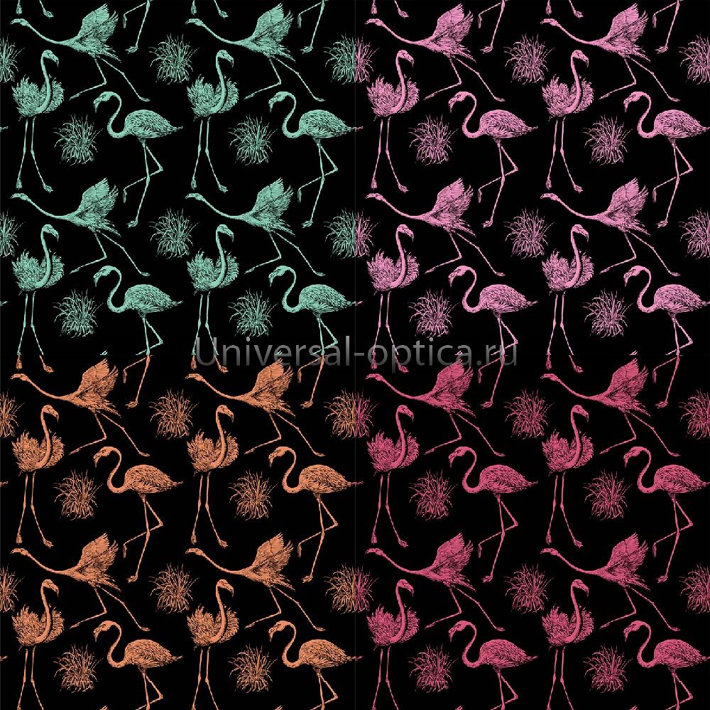 Салфетка из MF "УНИВЕРСАЛ" в индивидуальной упаковке (4шт.) Фламинго (15*18см) Китай от Торгового дома Универсал || universal-optica.ru