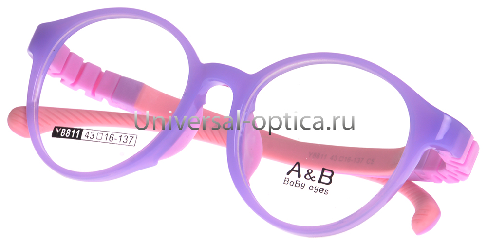 Оправа детская пластиковая A&B 8811 col. 5 от Торгового дома Универсал || universal-optica.ru