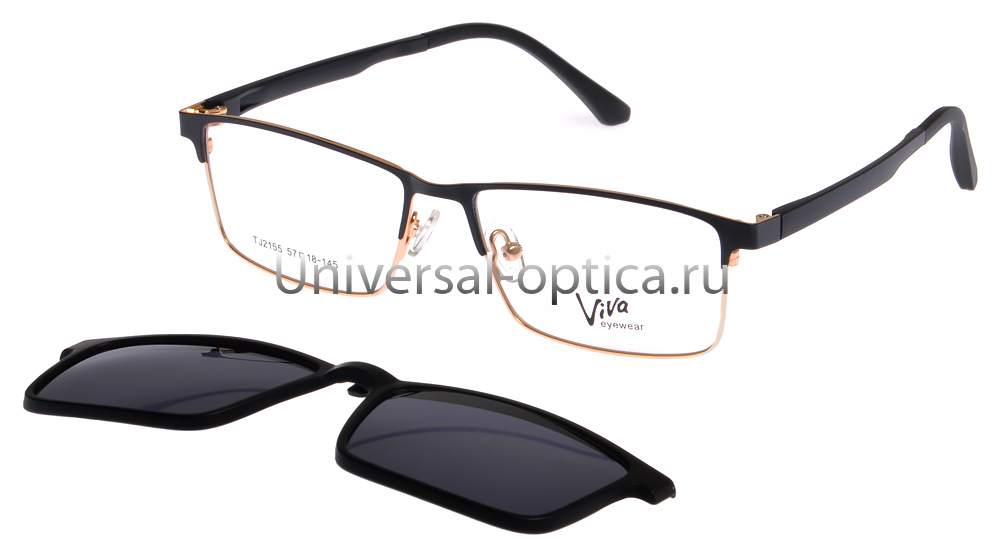 Оправа металлическая Viva TJ2155 c. 3 + клипса (Pl) от Торгового дома Универсал || universal-optica.ru
