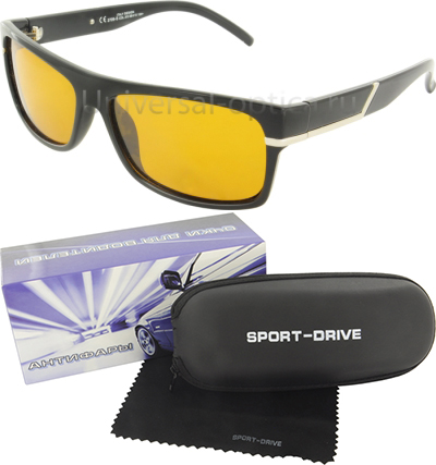 2709-s-PL очки для водителей Sport-drive (+футл.) col. 5/3, линза корич. от Торгового дома Универсал || universal-optica.ru