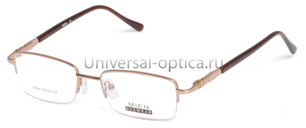 Оправа металлическая Mien 5691A col. 100 от Торгового дома Универсал || universal-optica.ru