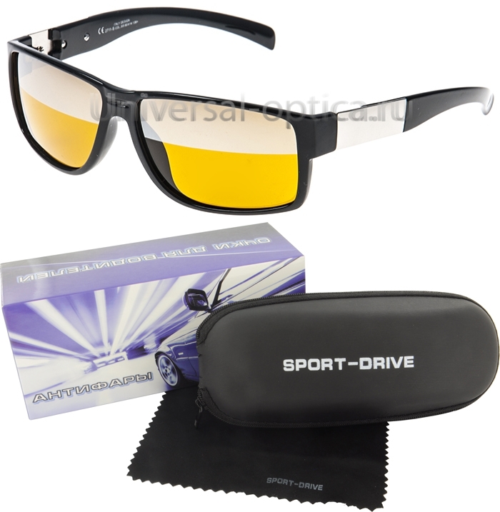 2711-s-PL+AR очки для водителей Sport-drive (+футл.) col. 5/5, линза корич. от Торгового дома Универсал || universal-optica.ru