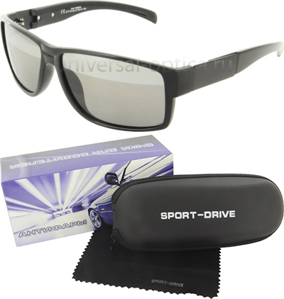 2711-s-PL+AR очки для вод. Sport-drive (+футл.) col. 5/1, линза сер. от Торгового дома Универсал || universal-optica.ru