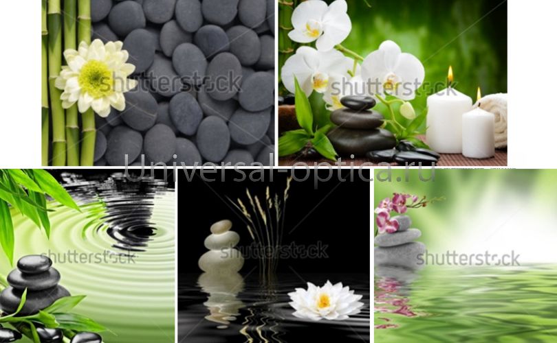 Салфетка из MF "УНИВЕРСАЛ" в индивидуальной упаковке (5шт.) Равновесие-2 (18*18см) Китай от Торгового дома Универсал || universal-optica.ru