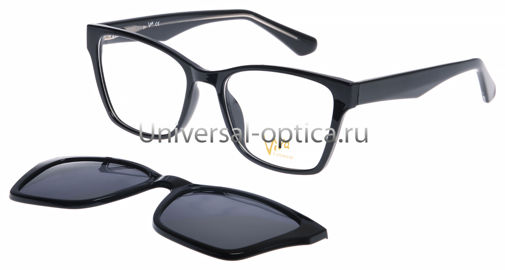 Оправа полимерная Viva TD3055 c. 1 + клипса от Торгового дома Универсал || universal-optica.ru