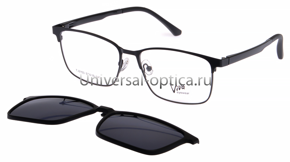 Оправа металлическая Viva TJ2153 c. 1 + клипса (Pl) от Торгового дома Универсал || universal-optica.ru
