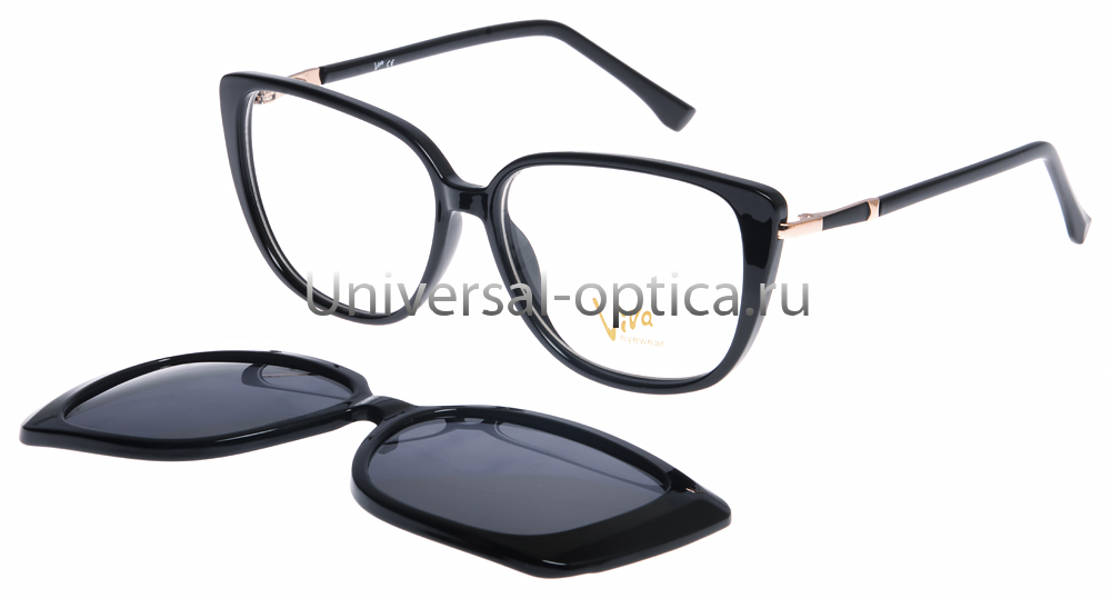 Оправа полимерная Viva TD3035 c. 1 + клипса от Торгового дома Универсал || universal-optica.ru
