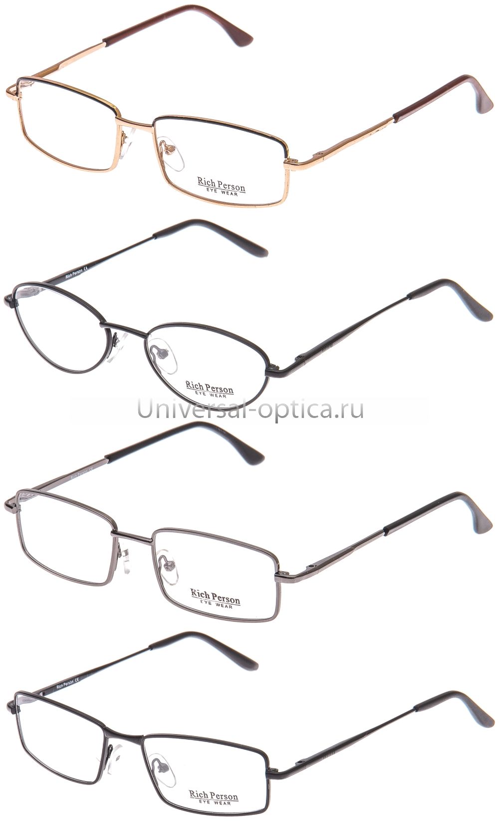 Оправа металлическая Rich Person-2 УС/обод (с флексом-180) от Торгового дома Универсал || universal-optica.ru