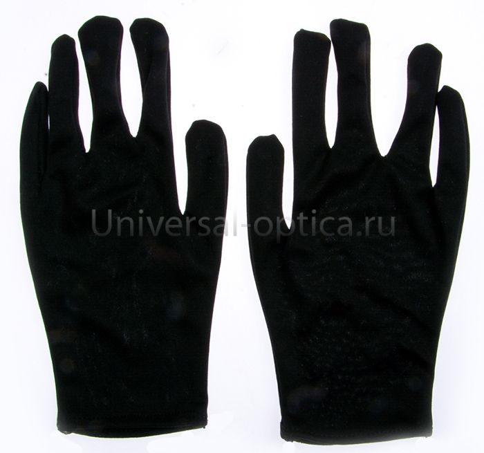 Перчатки  тканевые M черные от Торгового дома Универсал || universal-optica.ru