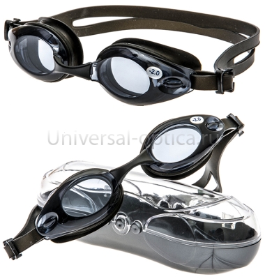 Очки корригирующие для плавания AF-3300P в футляре от Торгового дома Универсал || universal-optica.ru
