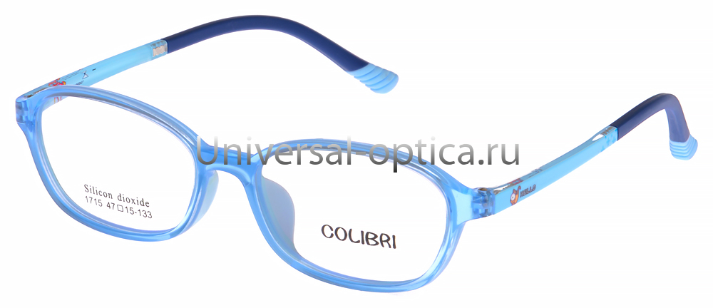 Оправа детская пластиковая Colibri 1715 col. 3 от Торгового дома Универсал || universal-optica.ru