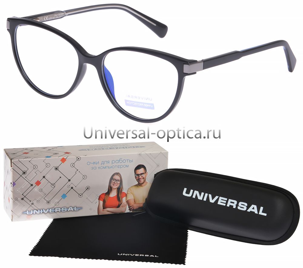 5701-41 очки для работы за комп. Universal (EMI-покр.) (+футл.) 0.00 от Торгового дома Универсал || universal-optica.ru