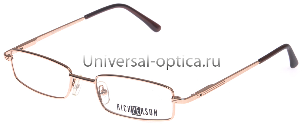 Оправа металлическая Rich Person-2 R021 col. 1 (с флексом-180) от Торгового дома Универсал || universal-optica.ru