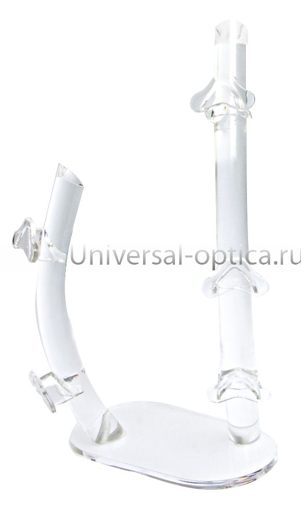 Подставка настольная CV3-(3+2) (двойная, изогнутая, на 3 и 2 оправы) от Торгового дома Универсал || universal-optica.ru