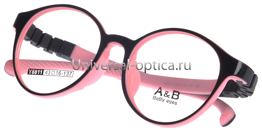 Оправа детская пластиковая A&B 8811 col. 8 от Торгового дома Универсал || universal-optica.ru