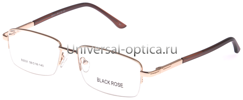 Оправа металлическая Black Rose B2031 c. 1 от Торгового дома Универсал || universal-optica.ru
