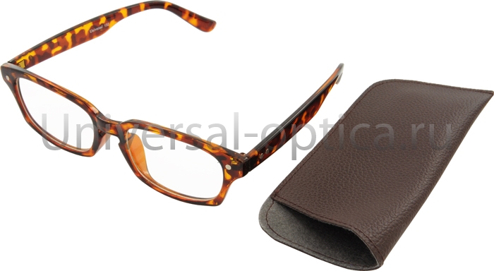 132 очки для работы на комп. Universal (EMI-покр.мин.) в футляре 0.00 от Торгового дома Универсал || universal-optica.ru